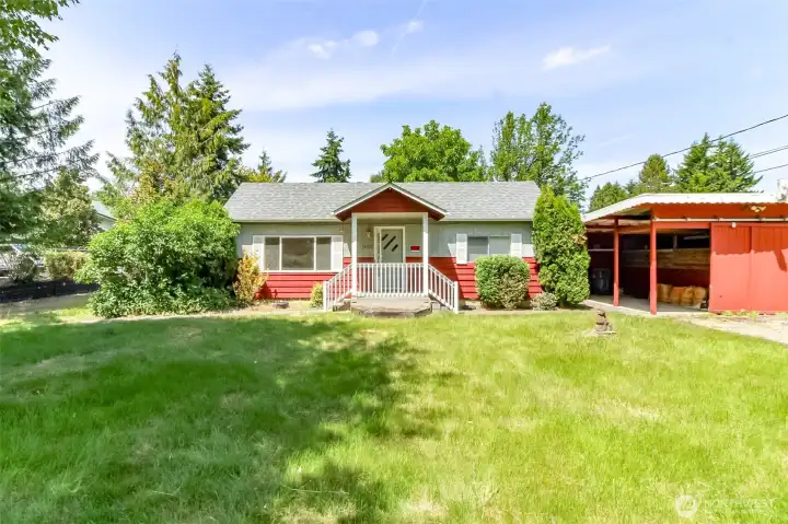 Welcome Home to a space where on a clear day you can soak in breathtaking views of Mt Rainier.