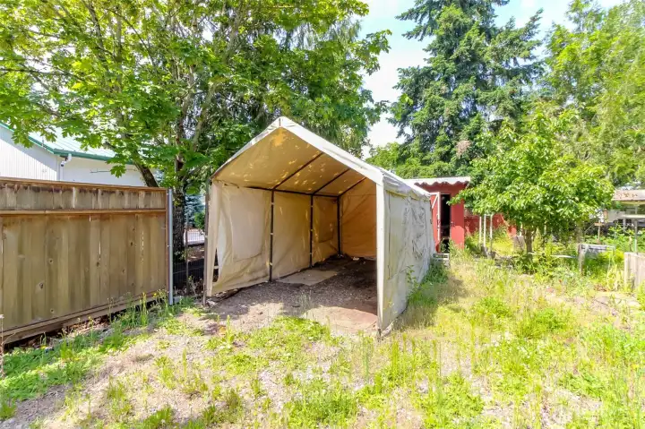 Enjoy the convenience of covered parking perfect for protecting your vehicles year-round.