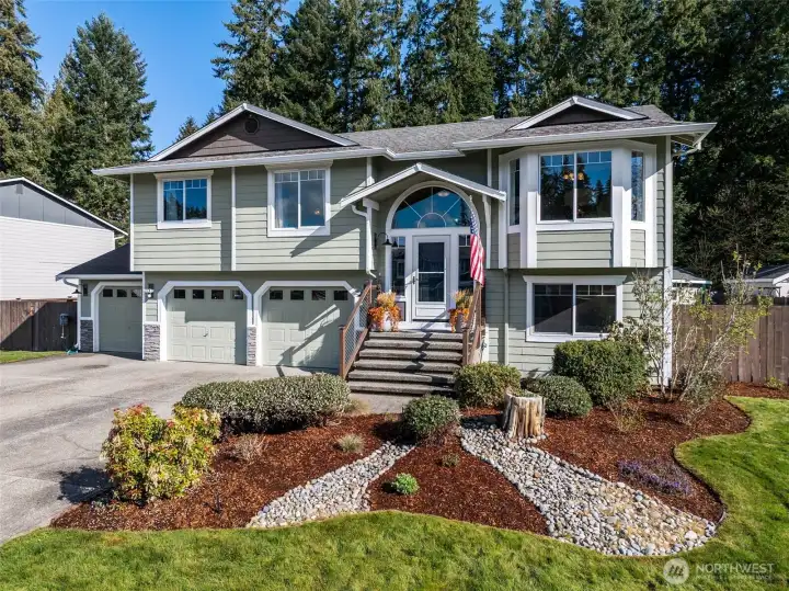 Beautifully landscaped and easy to maintain