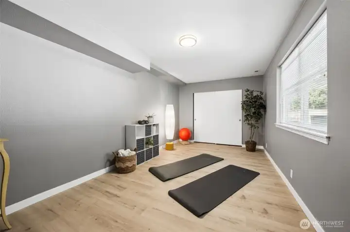 Bedroom #4 on lower level- extra large!