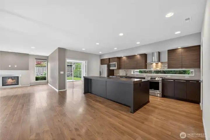 Thoughtfully designed layout maximizes functionality.