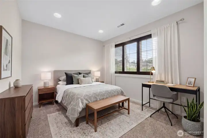 Virtually staged. Additional bedroom.