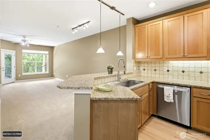 Kitchen w/eating space