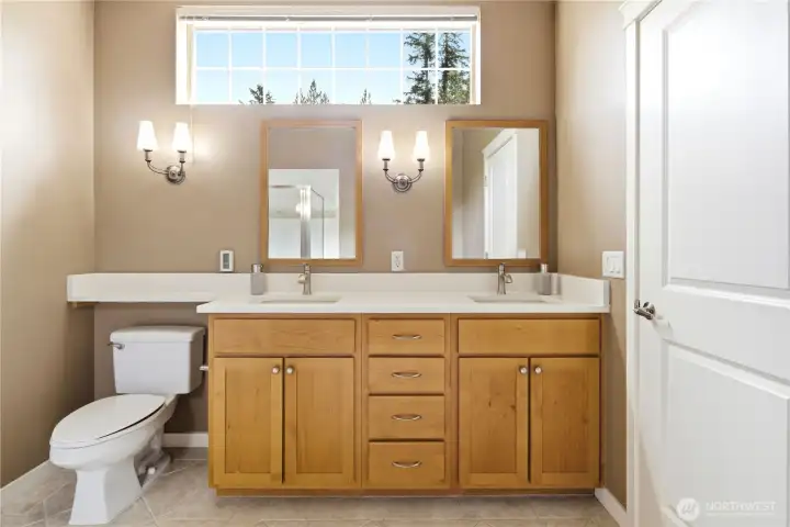 Master bathroom
