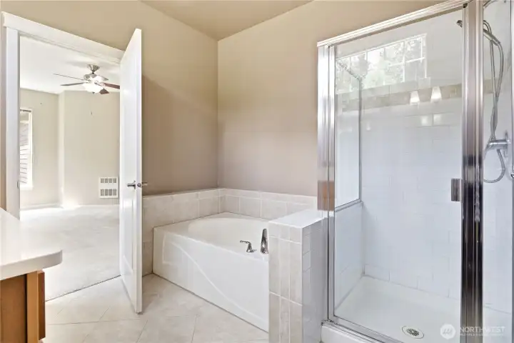Master bathroom