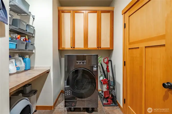 Main level laundry Main level laundry