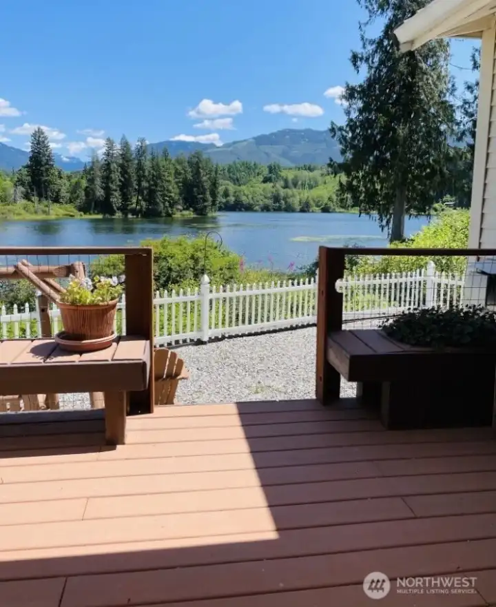 lake views from deck lake views from deck