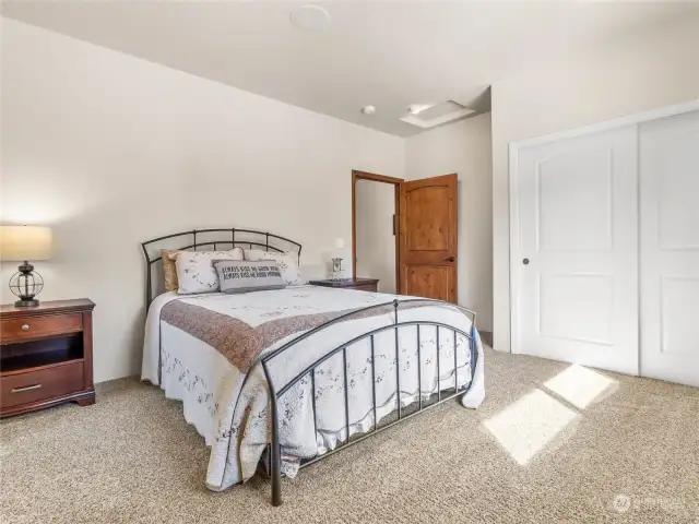 Large guest bedroom.