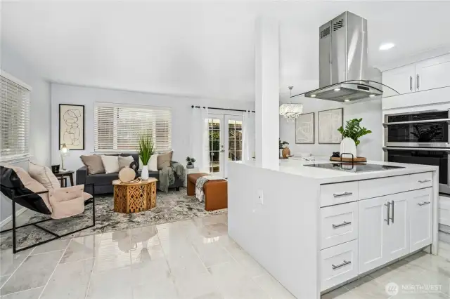 GORGEOUS completely remodeled Kitchen that is sure to impress everyone!