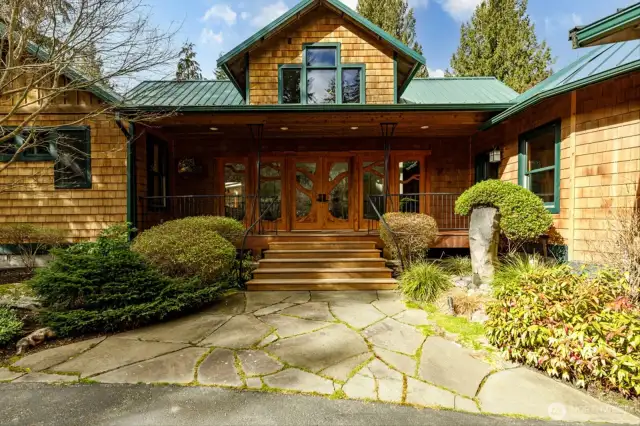 Artisan crafted Madrona doors