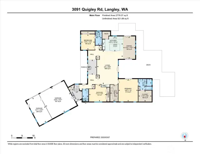 Main House floor plan