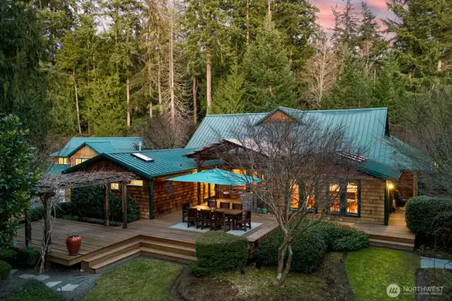 Main House from the rear