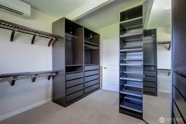 Large primary closet