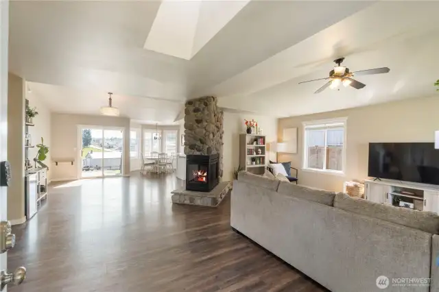 Beautiful flooring throughout.