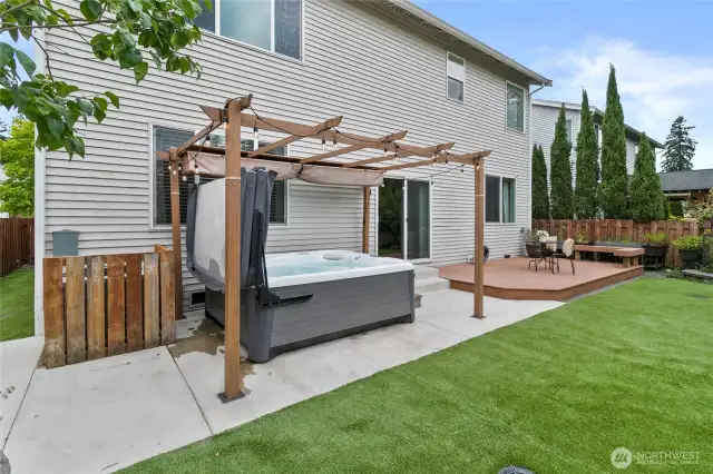 Extensive Patio added to home