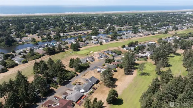 ANOTHER AERIAL VIEW OF THE HOME AND AREA!
