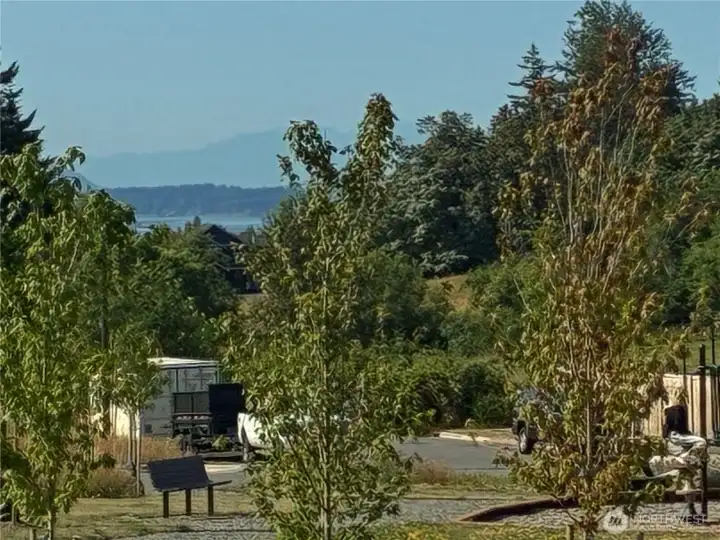 Partial view of Lummi Bay from the porch Partial view of Lummi Bay from the porch