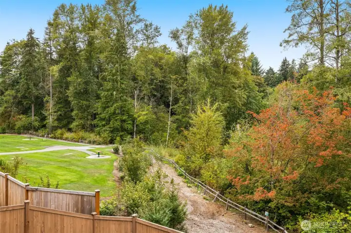 No homes behind you!