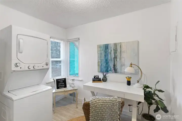 2nd bedroom with laundry