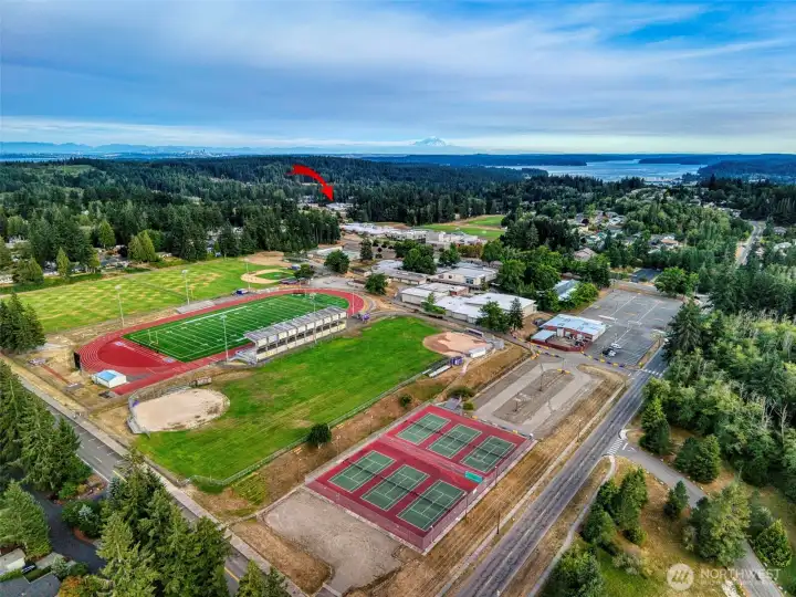 Easy access to ferry routes for commuting or weekend travel.  Close to top rated schools.