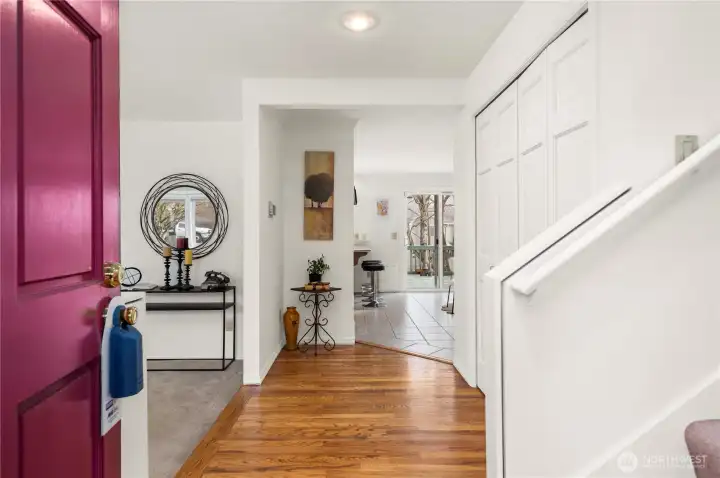 The perfect place to call home! It’s so warm and welcoming with a Hardwood Entry.