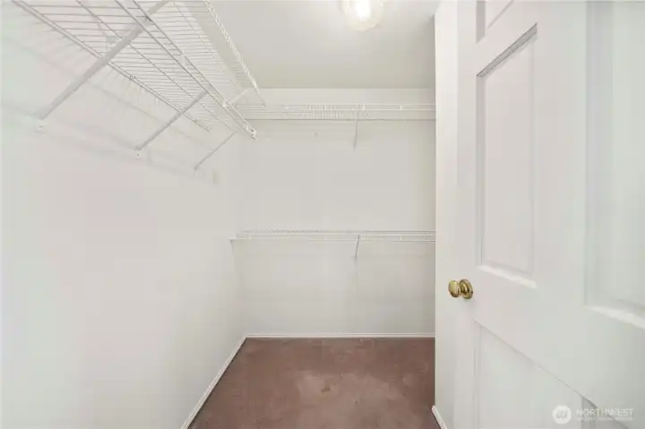 ….and a Walk-In Closet!