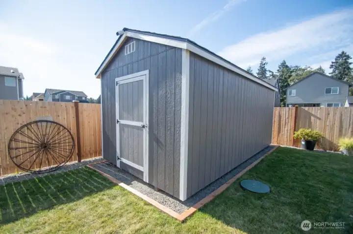 NEW SHED/ FULLY FENCED BACK YARD
