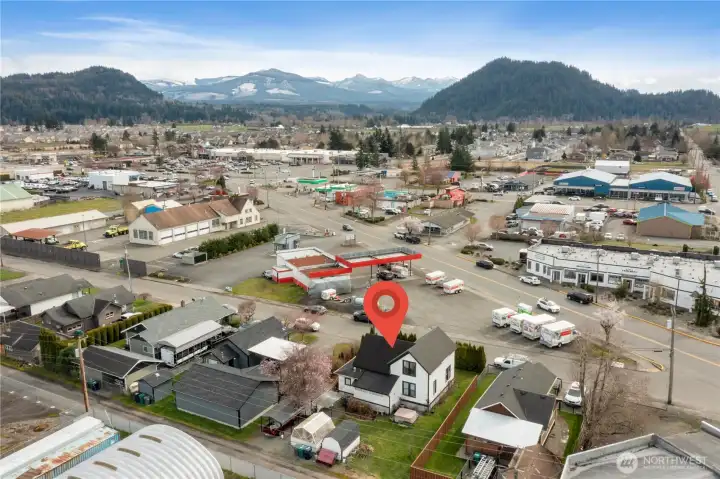 Ideal "heart of downtown" location