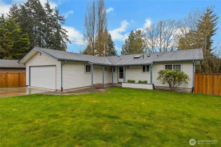 Larger than it looks! This four bedroom rambler with basement is a must see!