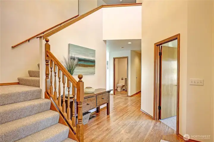 Soaring Ceilings and Bright, Clean Finishes Greet You~