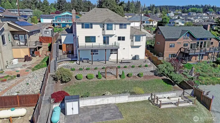 Raised Beds and Parking off Lower Access Drive~