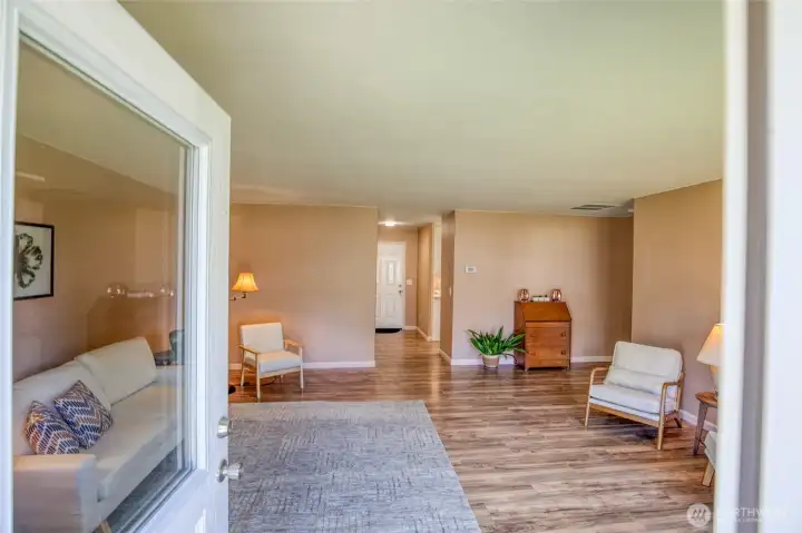 Back door entry way