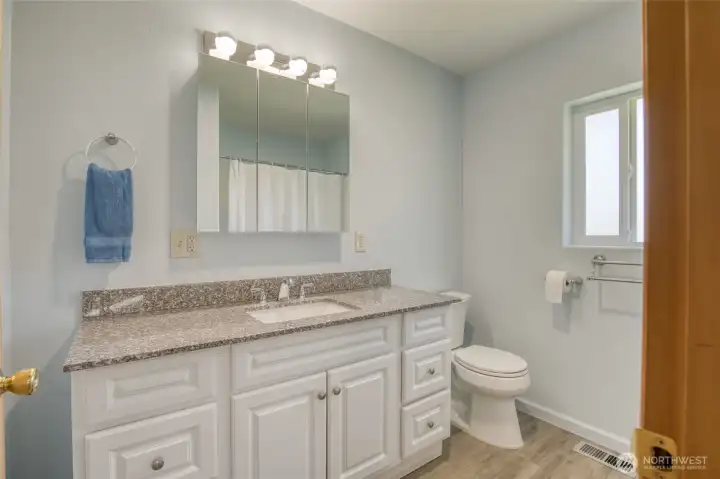 Full size bathroom