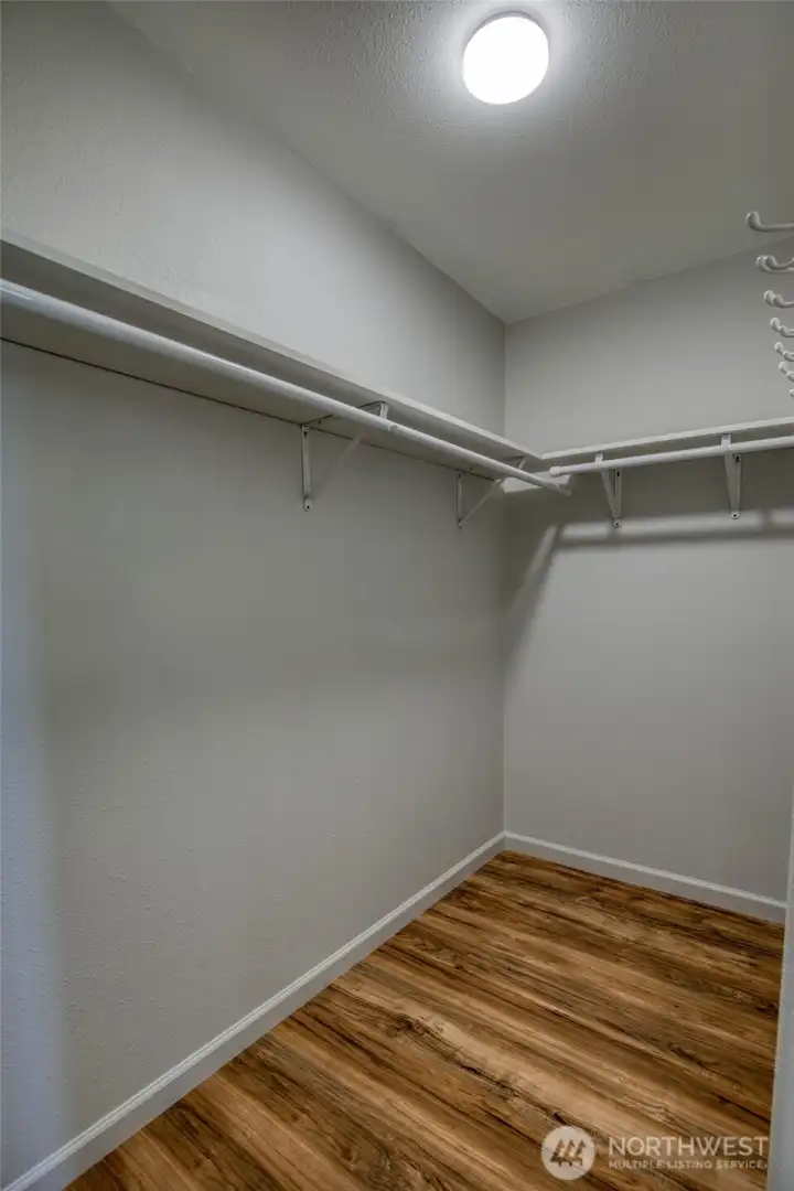 Closet space