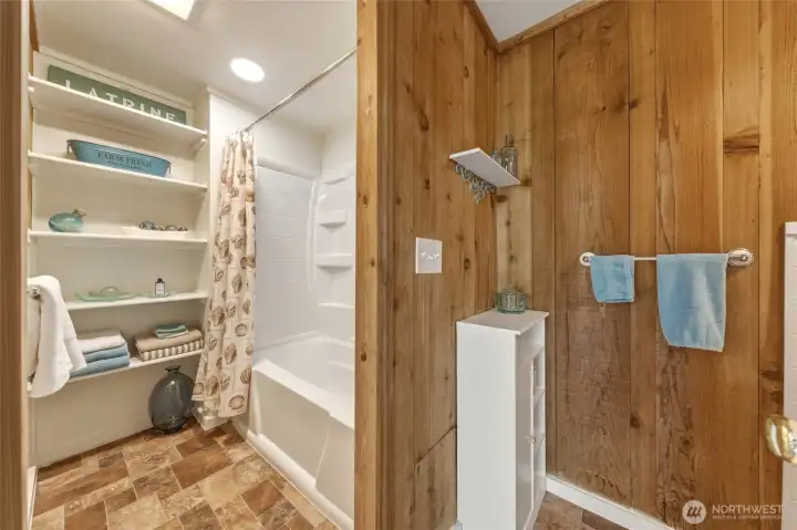 Full Bath in Guest Suite.