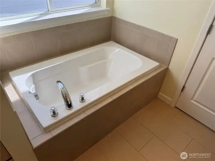 SOAKER TUB in Primary Bath!!!