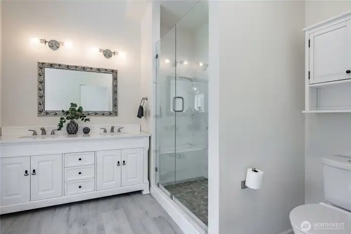 Walk in shower Walk in shower