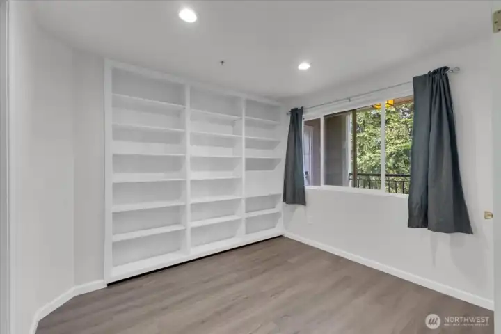 Secondary bedroom can also be used as a great home office Secondary bedroom can also be used as a great home office