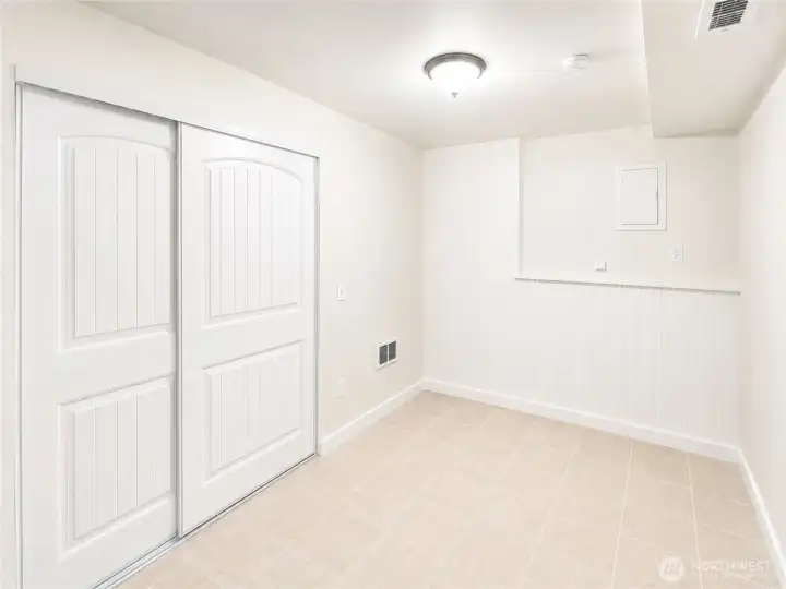 4th bedroom downstairs!