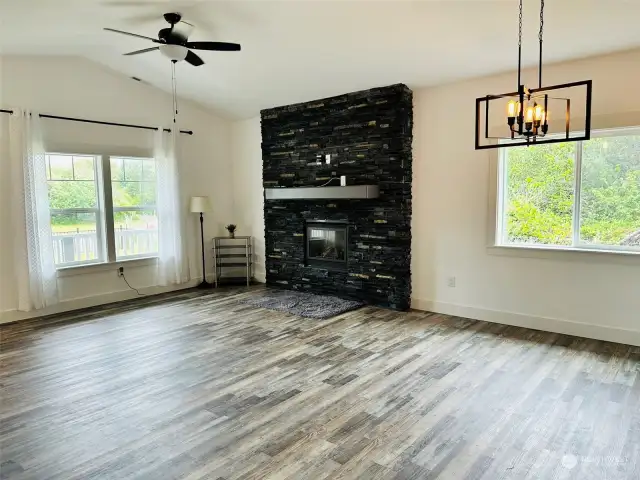 Beautiful flooring throughout the home