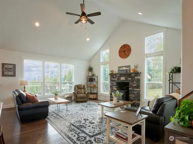 Inviting living room