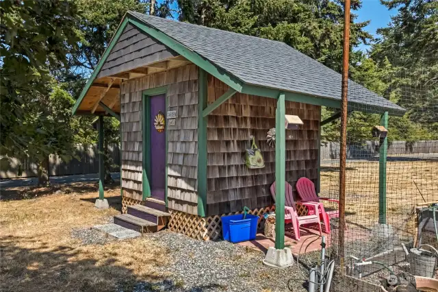 Community Garden shed