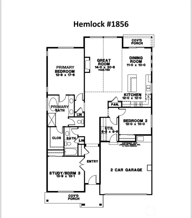 Builder reserves the right to modify floorplan without notice. Buyers to verify sq. footage to their satisfaction.