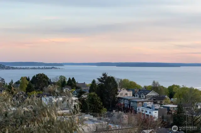 -Sunset over Elliot Bay...magic.