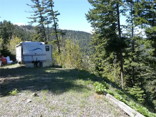 Drive to trailer with electricity and propane