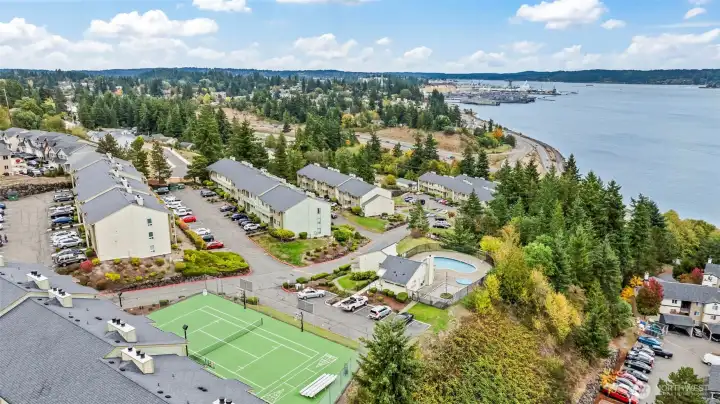 An established, all-in-one condo community