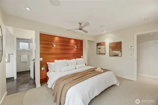 Another angle of the primary suite