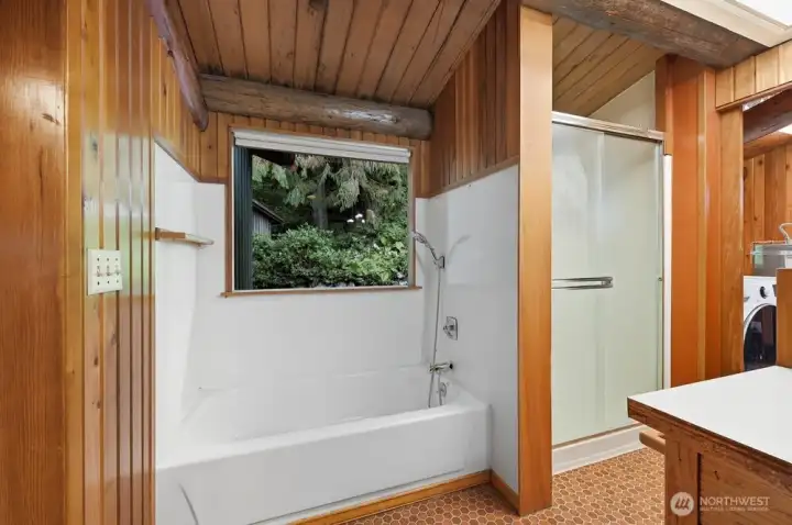Log House Bathroom