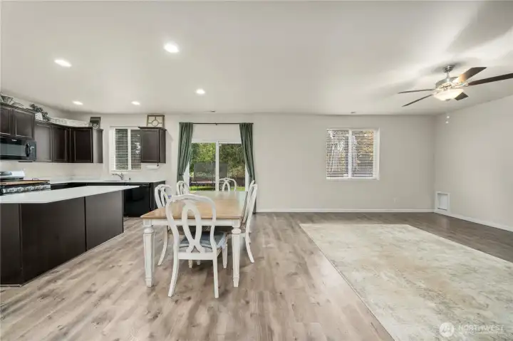 Dining Room and Kitchen