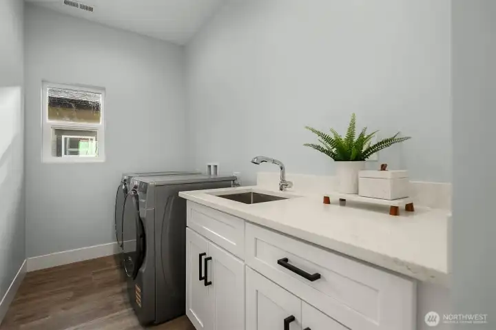 2nd floor utility room